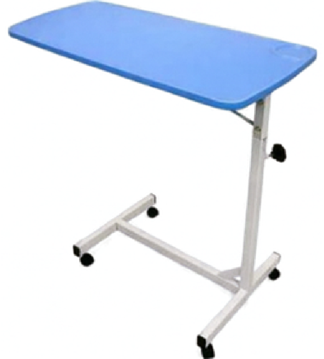 Over Bed Table General With ABS Top Knob Type — Model AV-OBTK