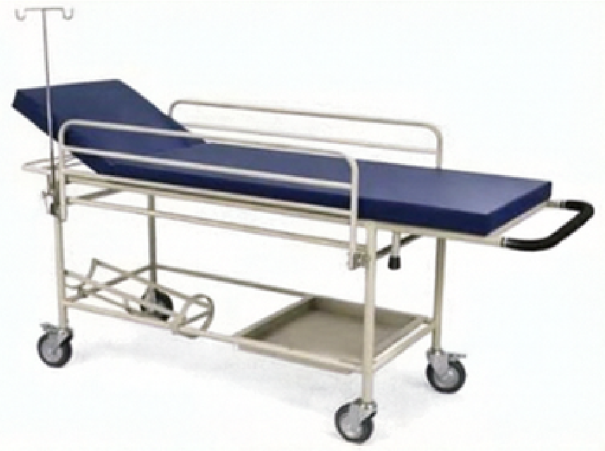 Stretcher Trolley Backrest Full (MS) — Model AV-STBM